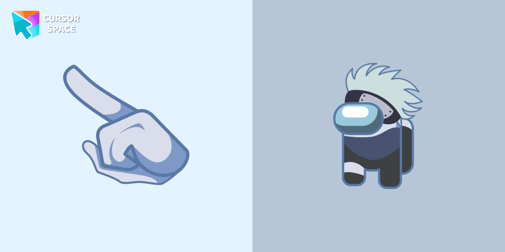 Among Us Kakashi Hatake Character cursor cursor pack
